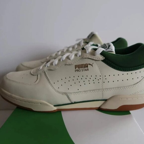 Puma Other - 🔥PUMA x Noah Prostar White Green – Size 9.5 Men – Retro Court Sneaker – Clean🔥